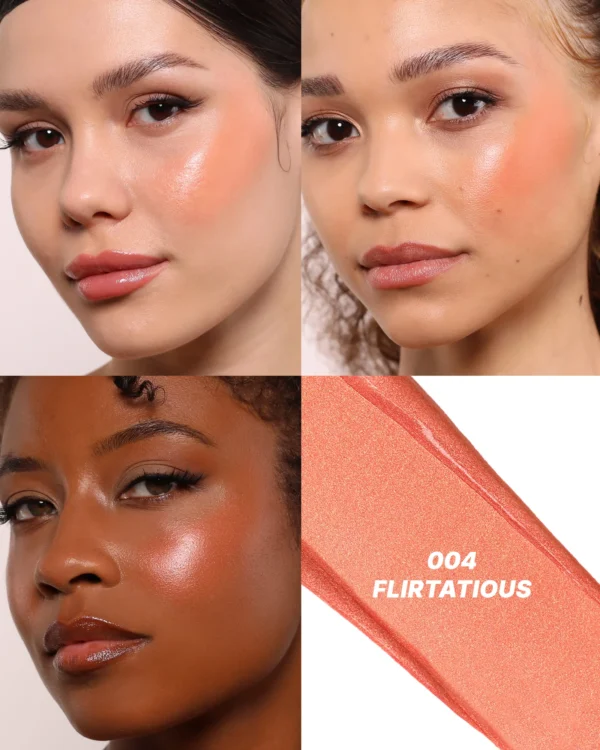 LOVE STEADY SHIMMER BLUSH HIGHLIGHTER HYBRID / RUBOR ILUMINADOR BRILLANTE LOVE STEADY