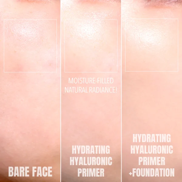 HYDRATING HYALURONIC PRIMER APLICADO HYDRATING HYALURONIC PRIMER