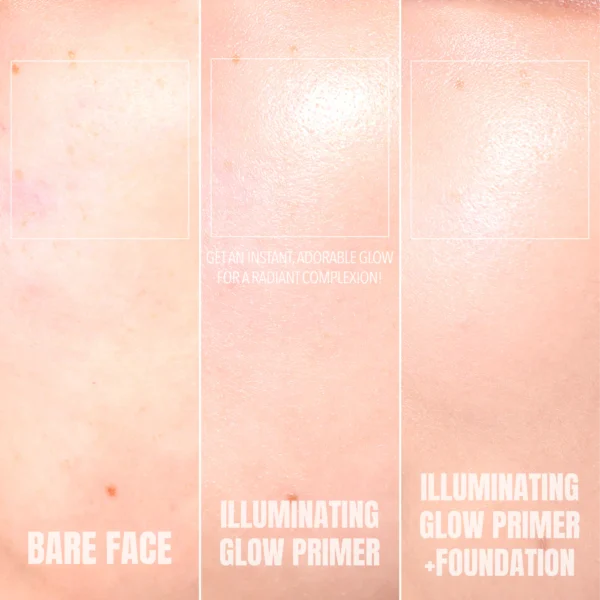 ILLUMINATING GLOW PRIMER APLICADO ILLUMINATING GLOW PRIMER