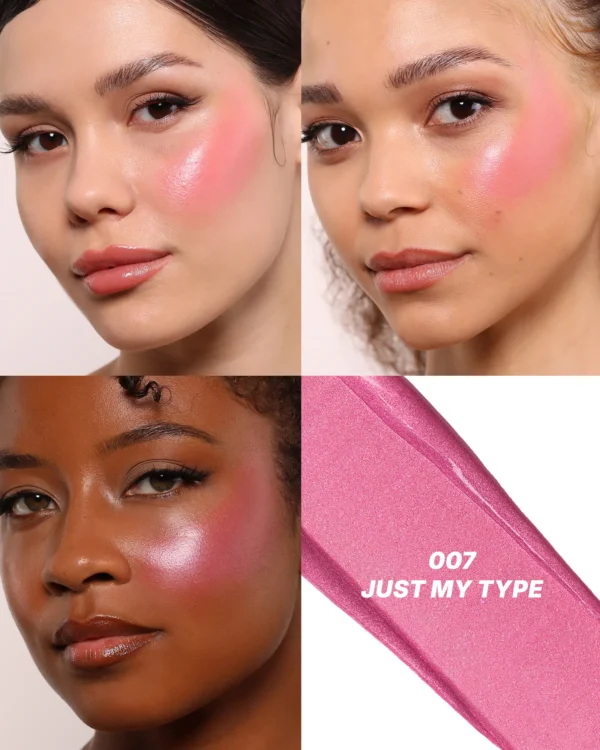 LOVE STEADY SHIMMER BLUSH HIGHLIGHTER HYBRID / RUBOR ILUMINADOR BRILLANTE LOVE STEADY