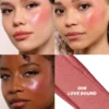 LOVE STEADY SHIMMER BLUSH HIGHLIGHTER HYBRID / RUBOR ILUMINADOR BRILLANTE LOVE STEADY