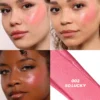 LOVE STEADY SHIMMER BLUSH HIGHLIGHTER HYBRID / RUBOR ILUMINADOR BRILLANTE LOVE STEADY