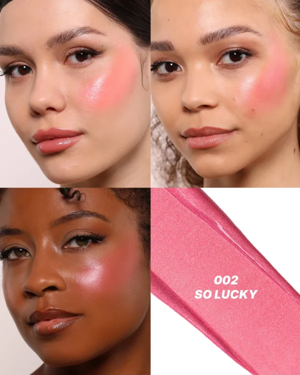 LOVE STEADY SHIMMER BLUSH HIGHLIGHTER HYBRID / RUBOR ILUMINADOR BRILLANTE LOVE STEADY
